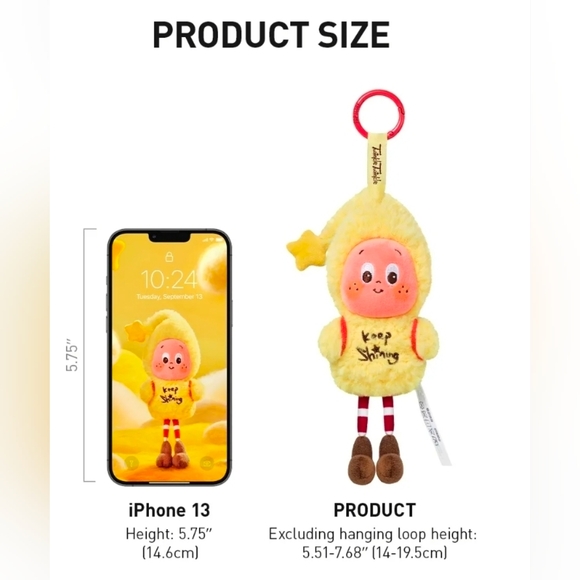 Twinkle Twinkle Sweet Dreams Forcast "Flash Warning" Confirmed Plush Pendant - Picture 9 of 9